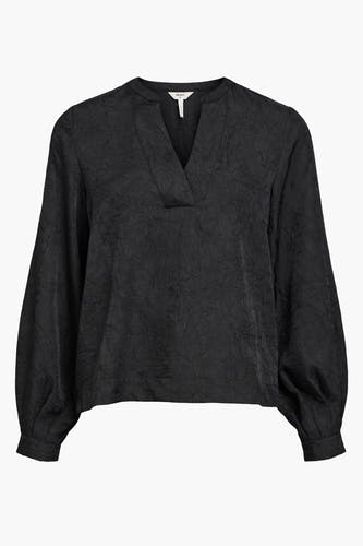 Blouse (lange mouwen) Zwart - OBJECT