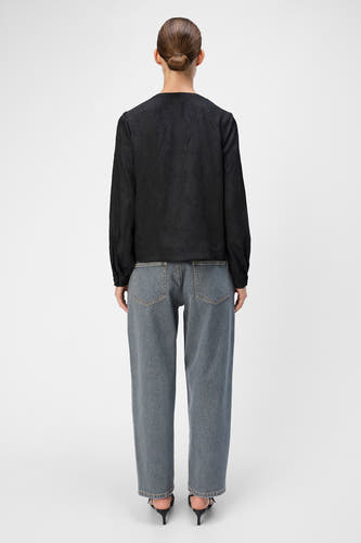 Blouse (lange mouwen) Zwart - OBJECT