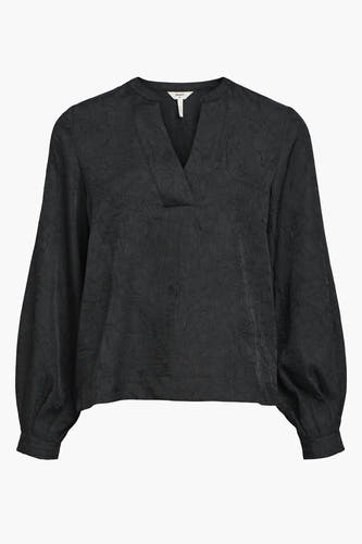 Blouse (lange mouwen) Zwart - OBJECT