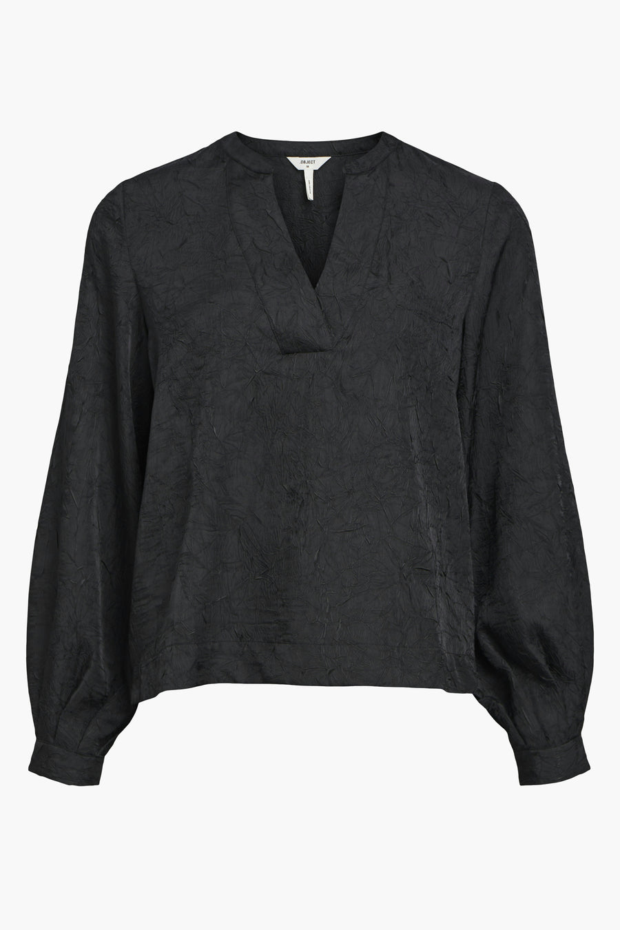Blouse (lange mouwen) Zwart - OBJECT
