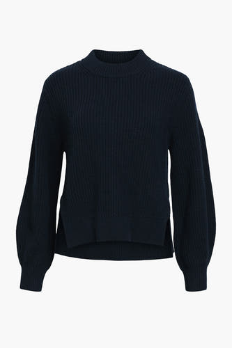Trui met ronde hals Blauw - OBJECT