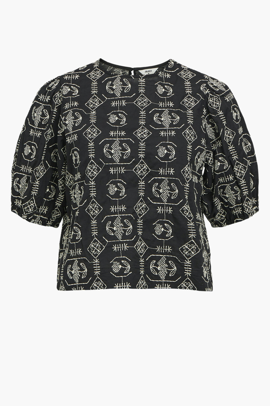 Blouse 3/4 Zwart - OBJECT