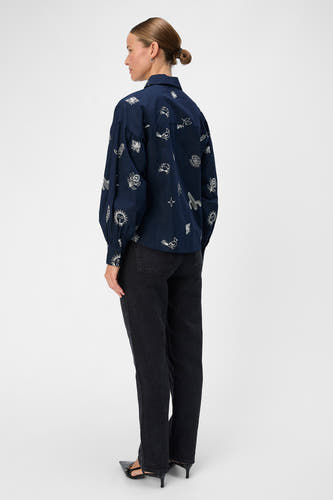 Hemd (lange mouwen) Blauw - OBJECT