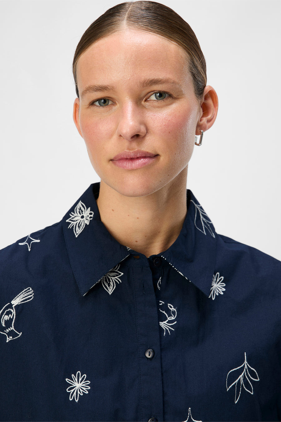 Hemd (lange mouwen) Blauw - OBJECT