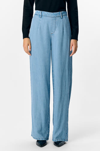 Broek Light blue denim - OBJECT