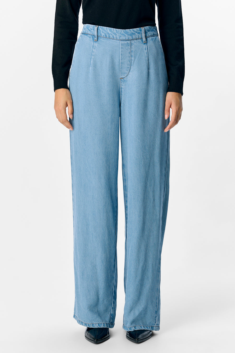 Broek Light blue denim - OBJECT
