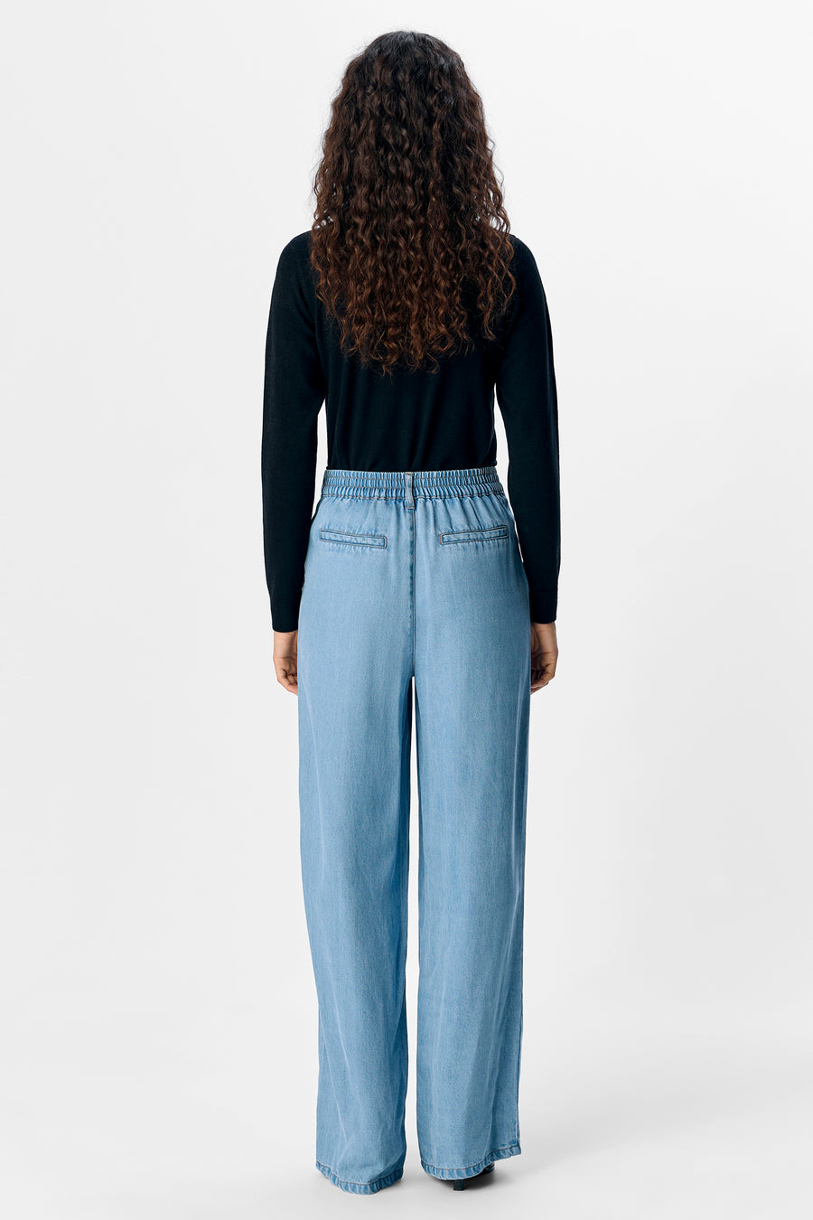 Broek Light blue denim - OBJECT