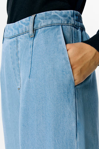 Broek Light blue denim - OBJECT