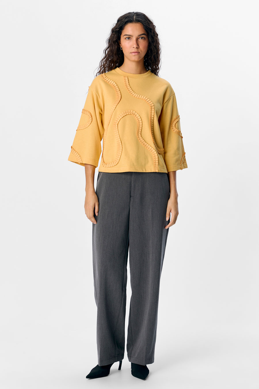 Sweater Geel - OBJECT