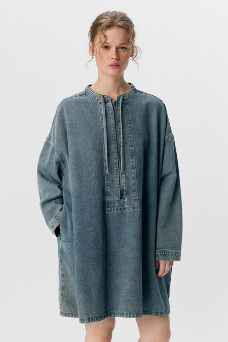 Kleedjes Light blue denim - OBJECT