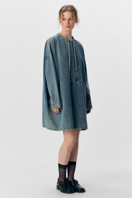 Kleedjes Light blue denim - OBJECT