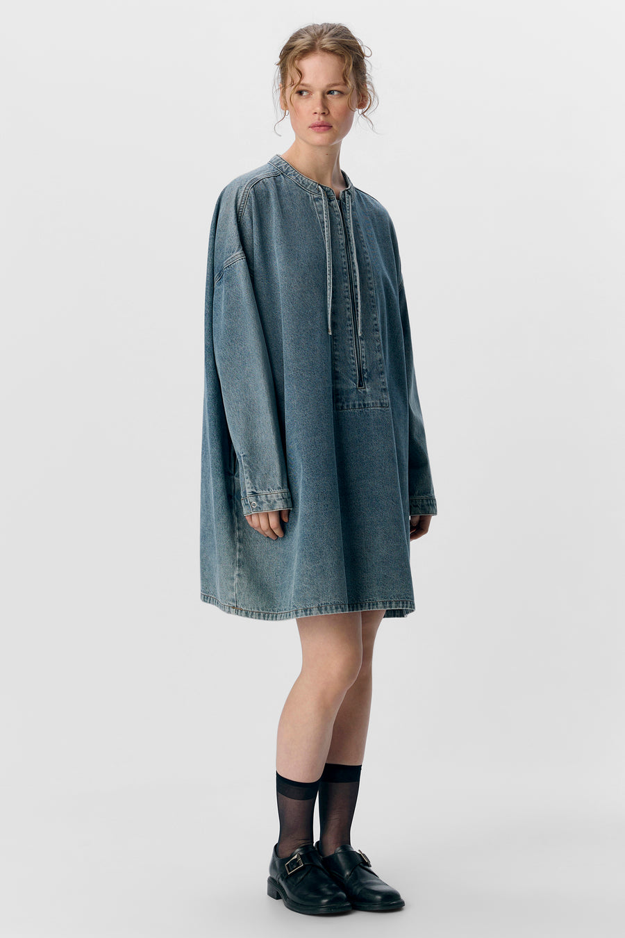 Kleedjes Light blue denim - OBJECT