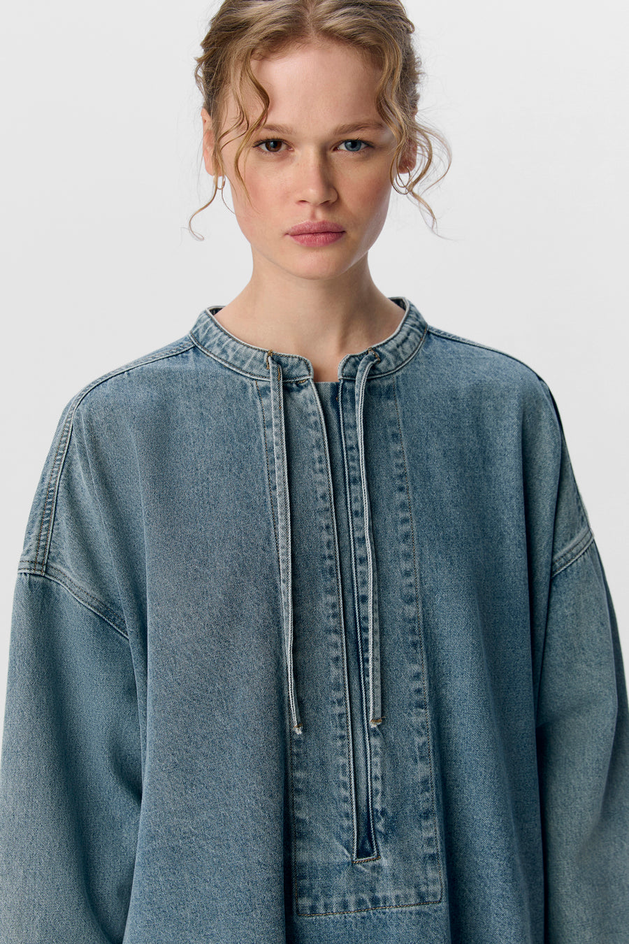Kleedjes Light blue denim - OBJECT