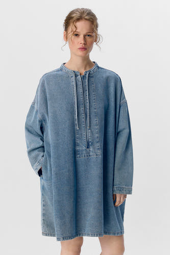 Kleedjes Light blue denim - OBJECT