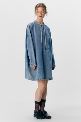 Kleedjes Light blue denim - OBJECT
