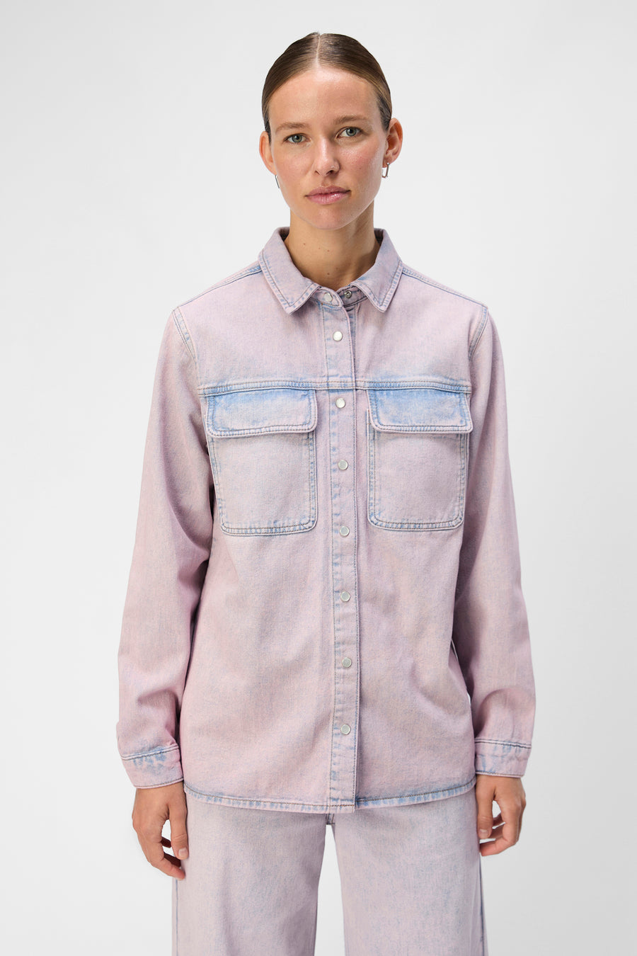 Jeanshemd Roze - OBJECT