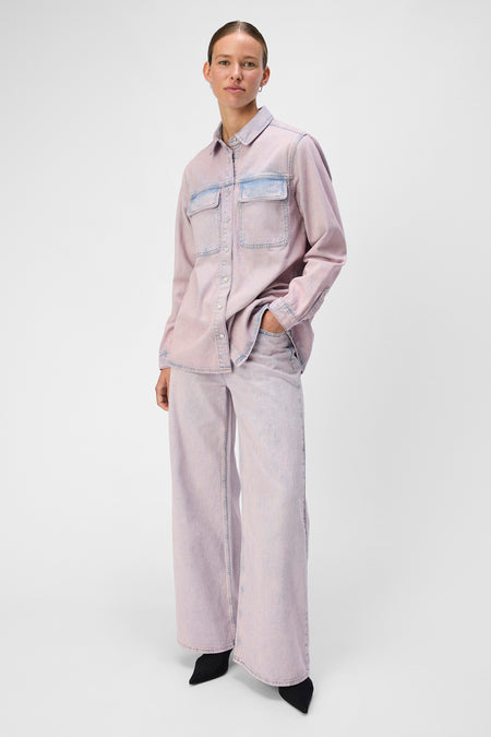 Jeanshemd Roze - OBJECT