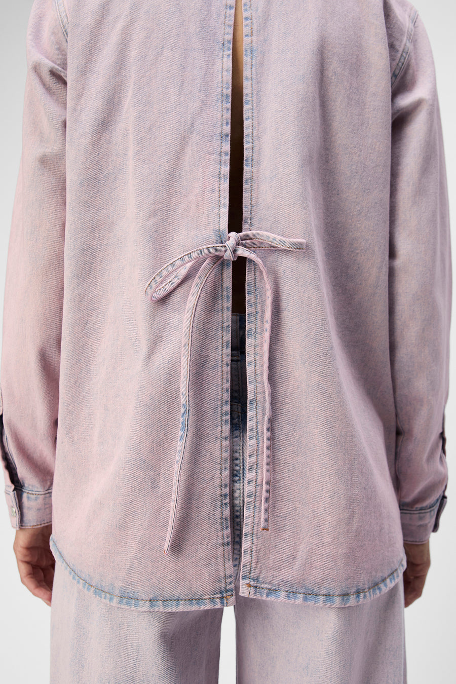 Jeanshemd Roze - OBJECT