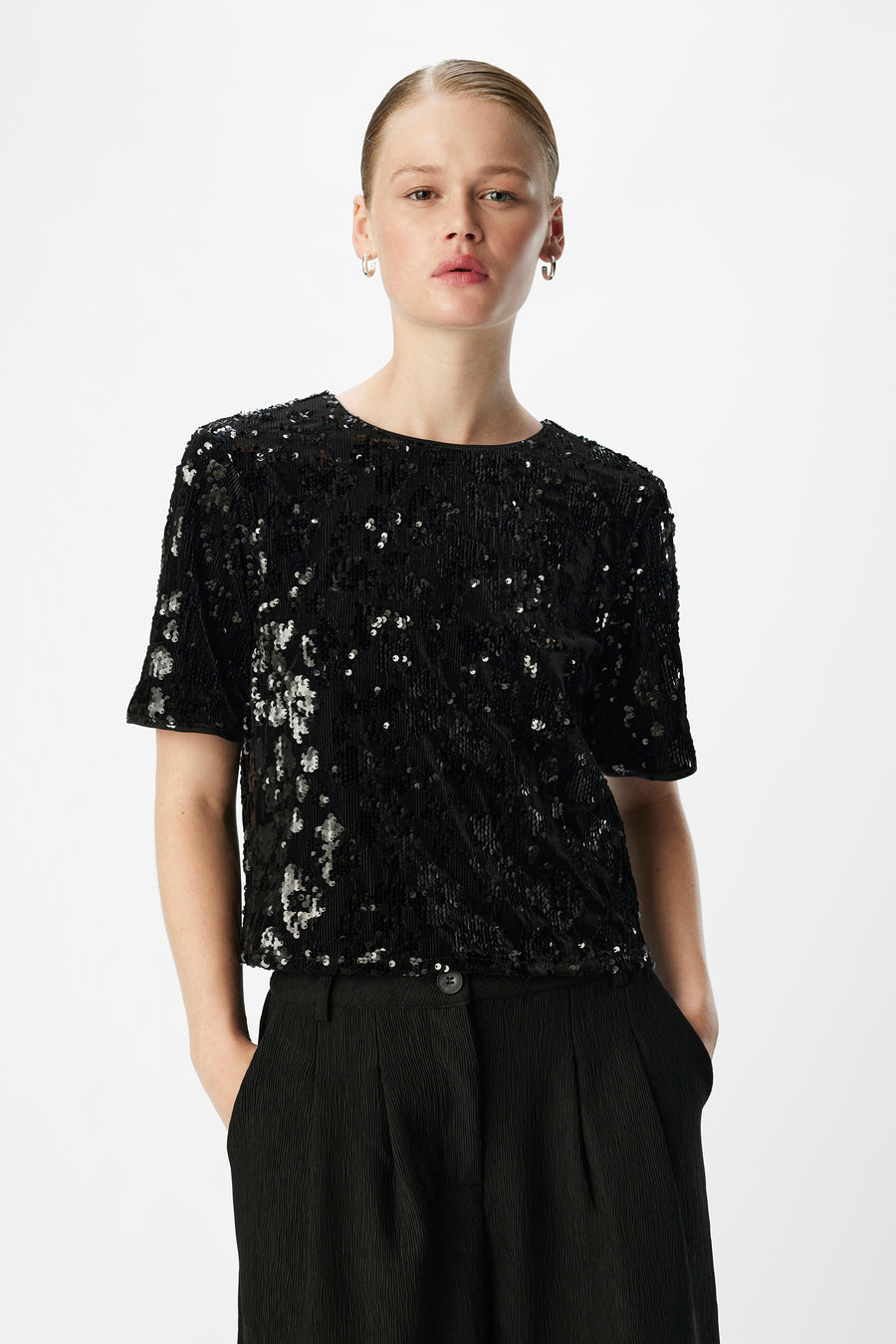 T-shirt Zwart - OBJECT