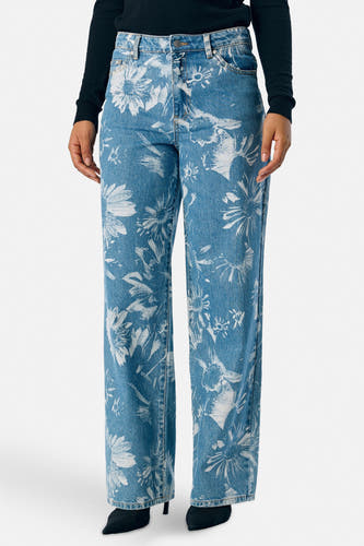 Jeans straight Mid blue denim - OBJECT
