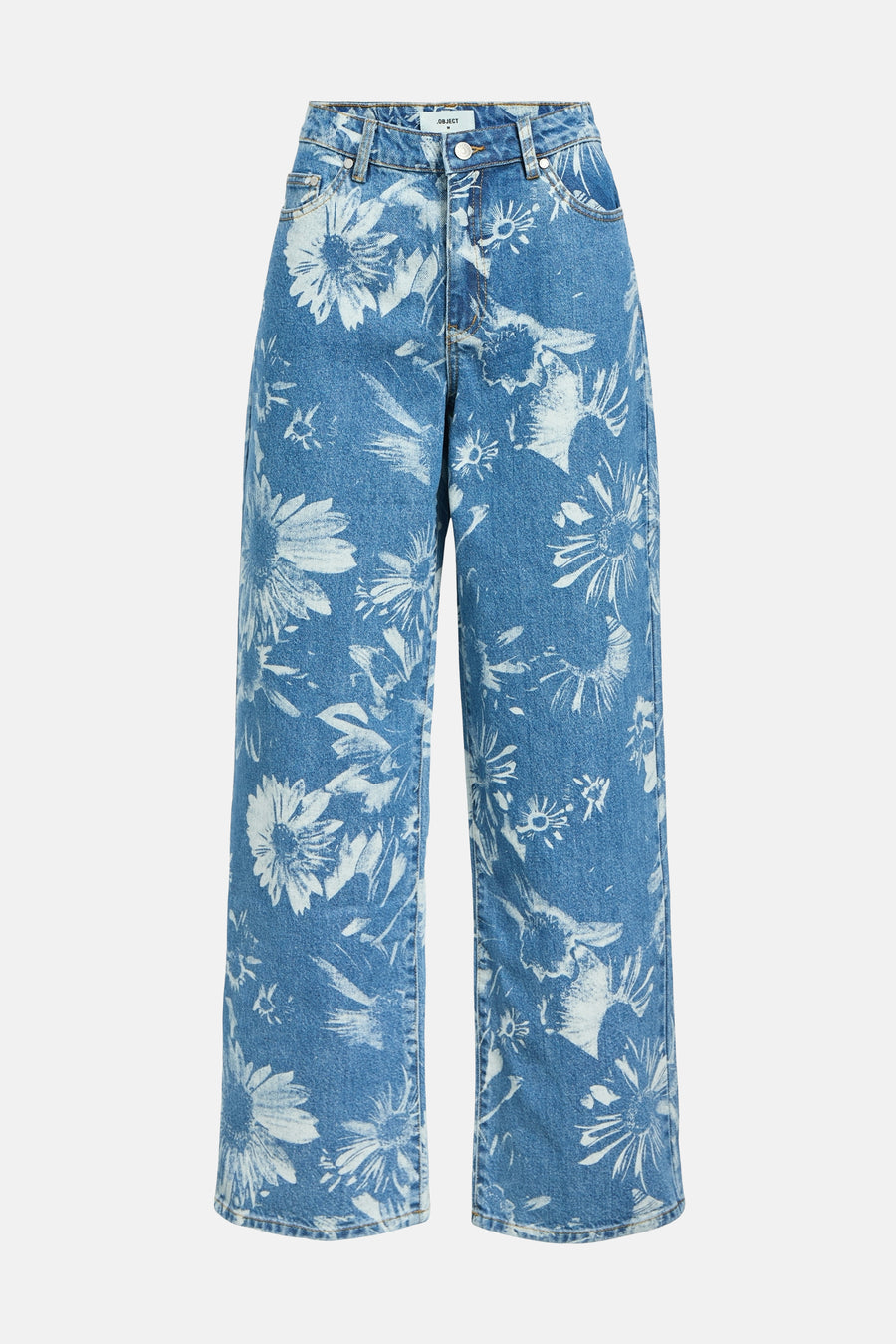Jeans straight Mid blue denim - OBJECT