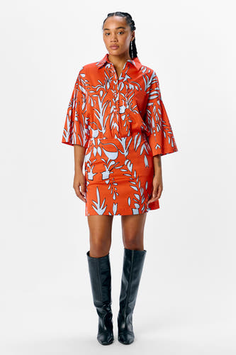 Rok (kort) Oranje - OBJECT