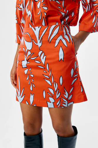 Rok (kort) Oranje - OBJECT