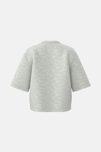 Sweater met ronde hals Grijs - OBJECT