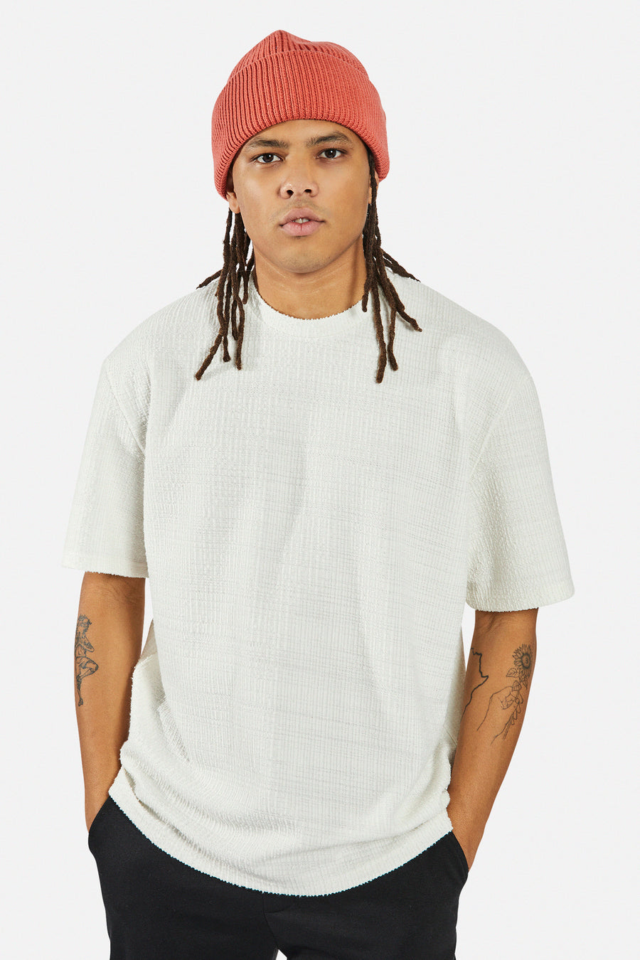 T-shirt (korte mouwen) Ecru - REDEFINED REBEL