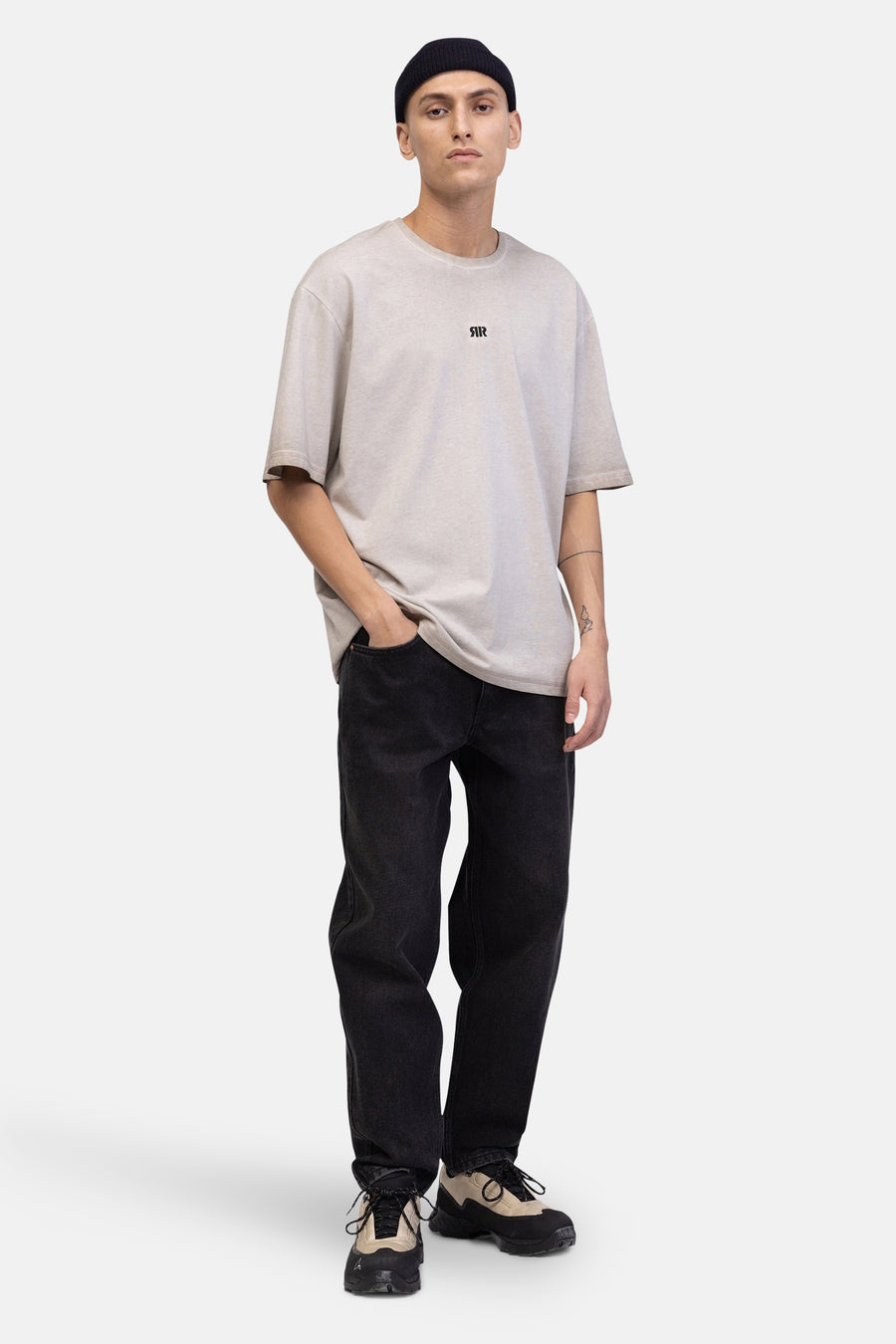 T-shirt (korte mouwen) Beige - REDEFINED REBEL