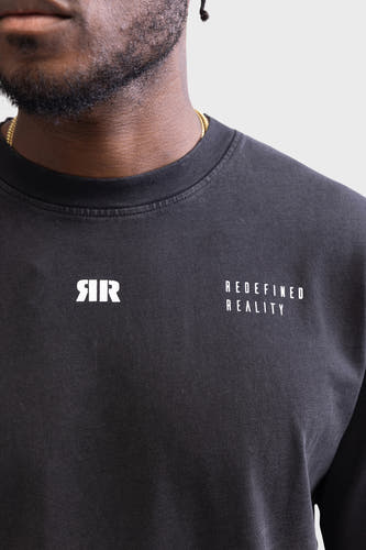 T-shirt (korte mouwen) Zwart - REDEFINED REBEL