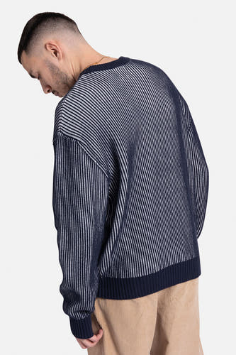 Trui met ronde hals Blauw - REDEFINED REBEL