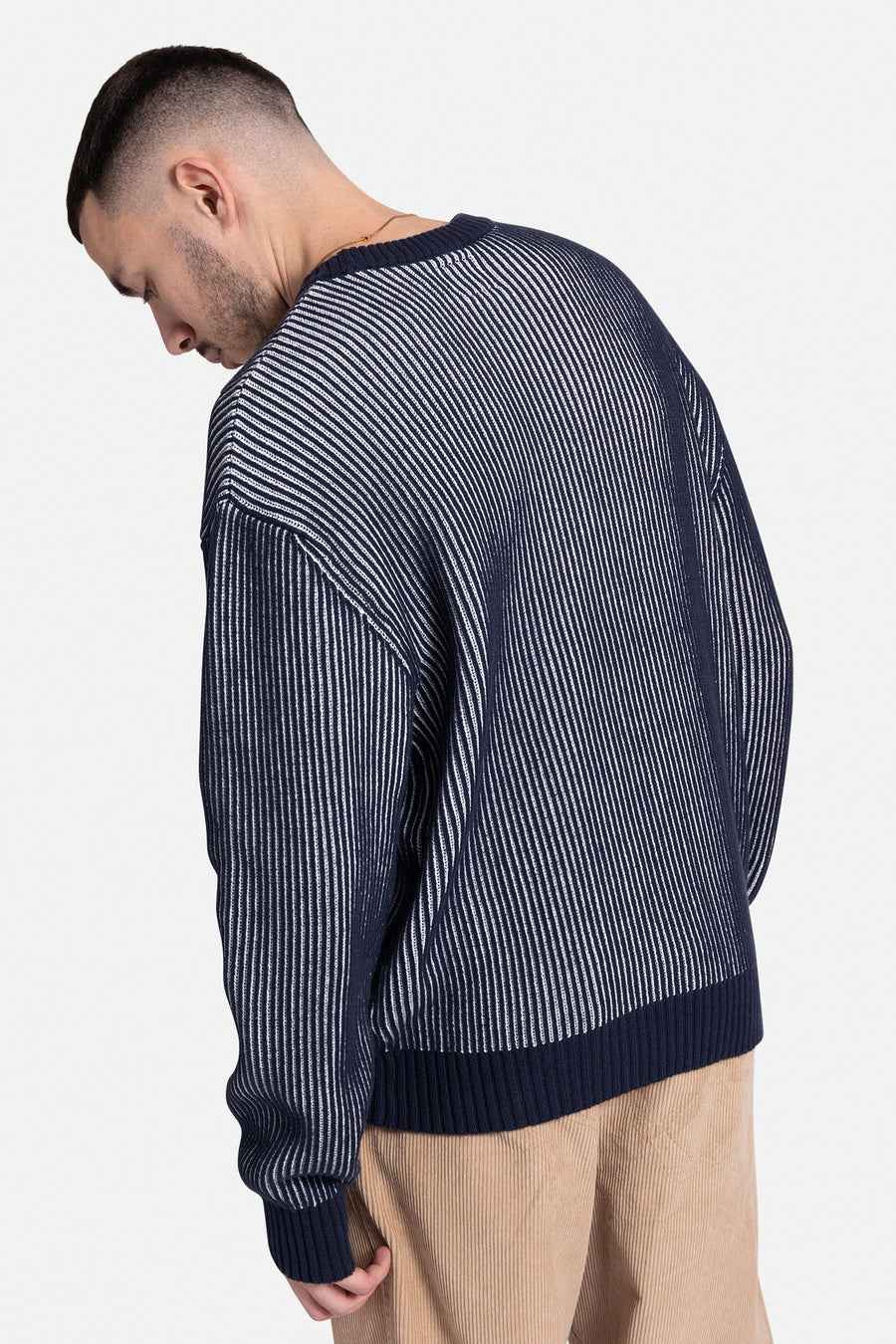 Trui met ronde hals Blauw - REDEFINED REBEL