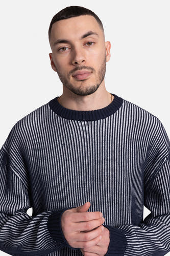 Trui met ronde hals Blauw - REDEFINED REBEL