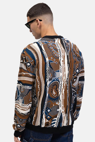 Trui met ronde hals Bruin - REDEFINED REBEL