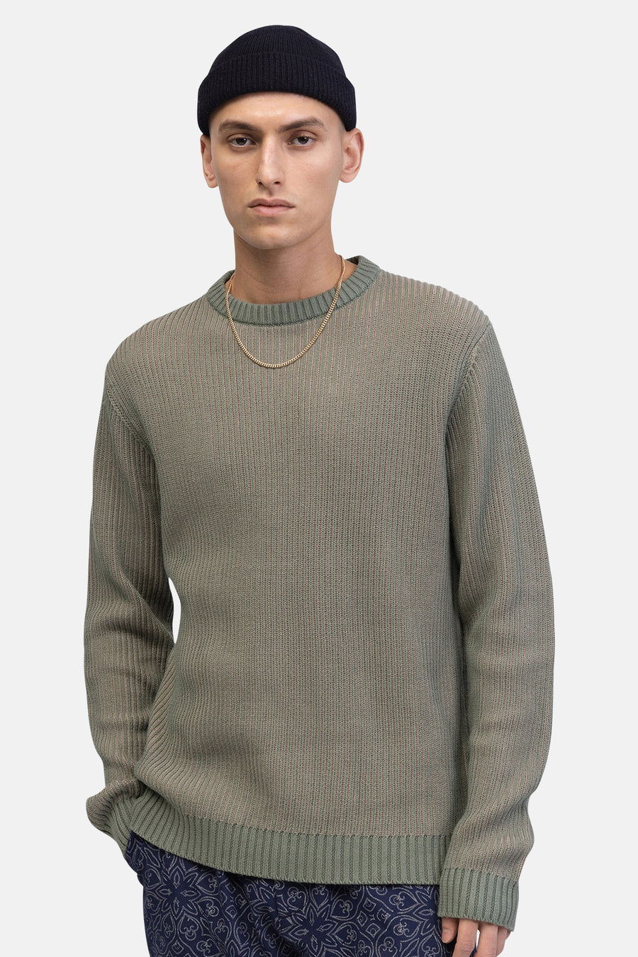 Trui met ronde hals Groen - REDEFINED REBEL