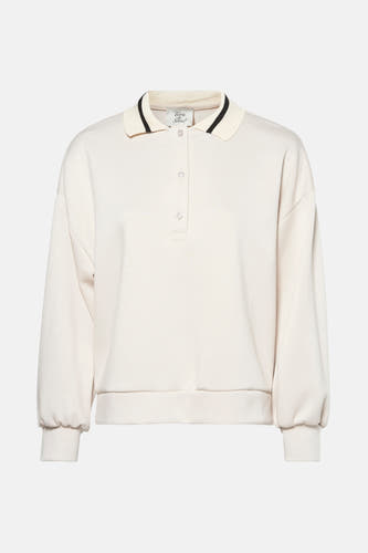 Sweater met ronde hals Beige - Terra di Siena
