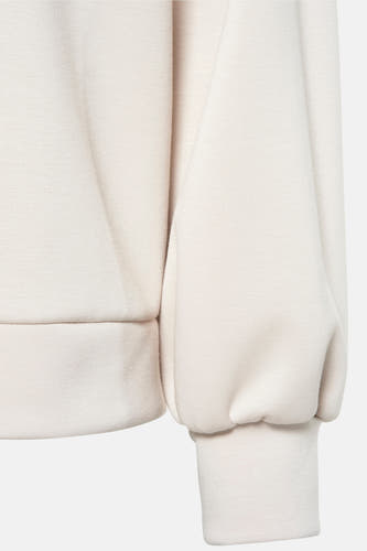 Sweater met ronde hals Beige - Terra di Siena