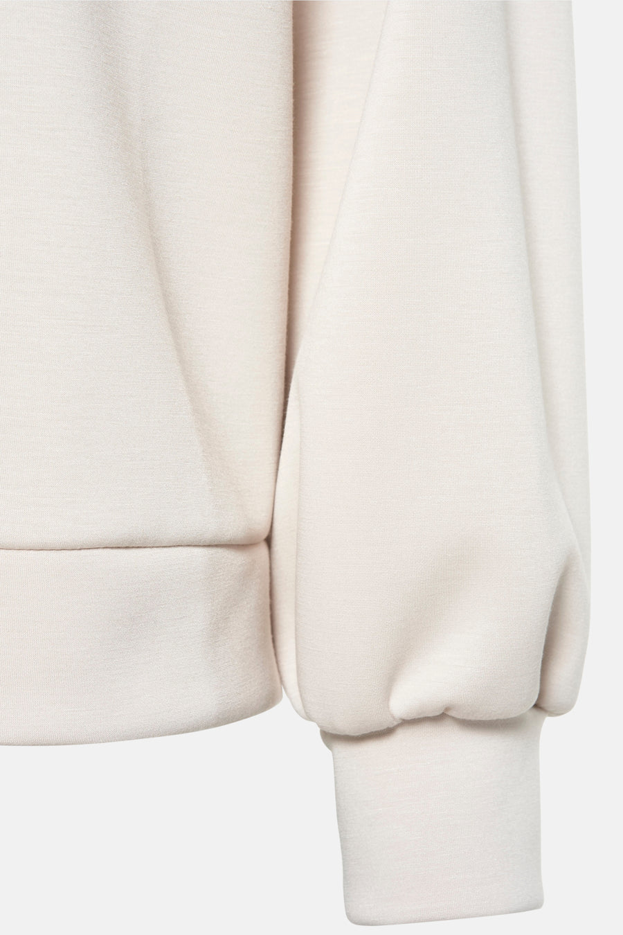 Sweater met ronde hals Beige - Terra di Siena