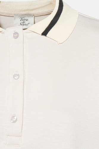 Sweater met ronde hals Beige - Terra di Siena