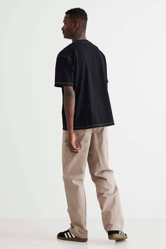T-shirt (korte mouwen) Zwart - WOODBIRD