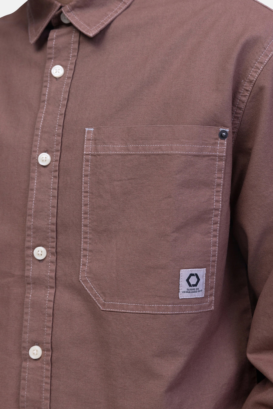 Hemd (lange mouwen) Bruin - REDEFINED REBEL
