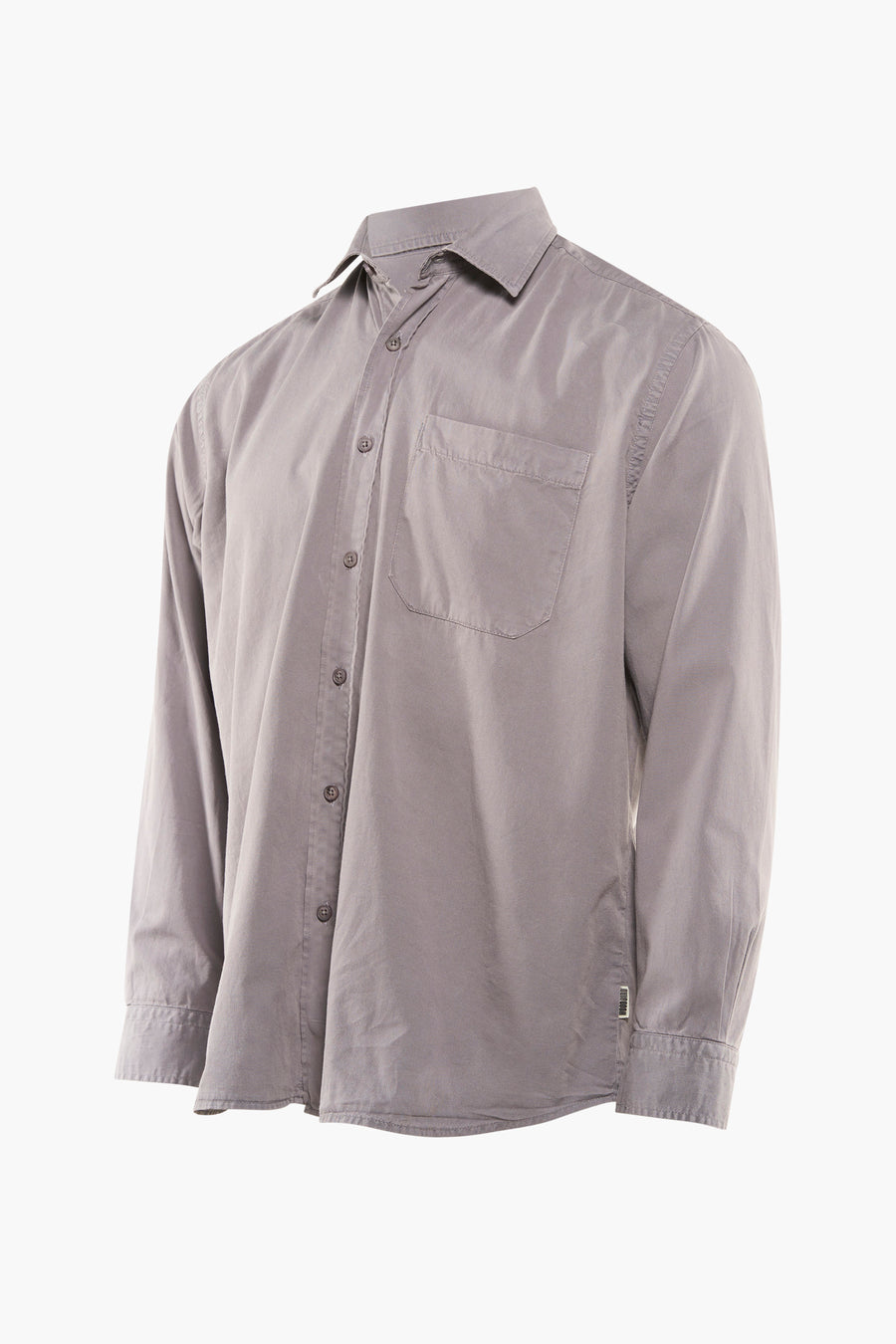 Hemd (lange mouwen) Grijs - WOODBIRD