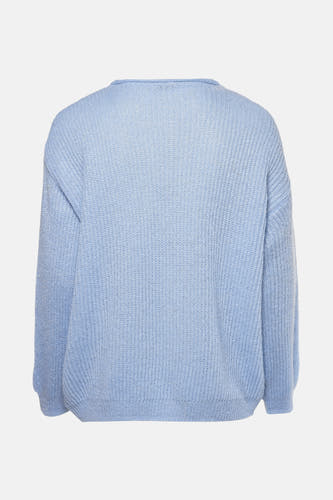 Trui met ronde hals Blauw - Terra di Siena