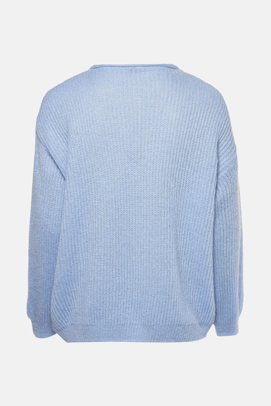Trui met ronde hals Blauw - Terra di Siena