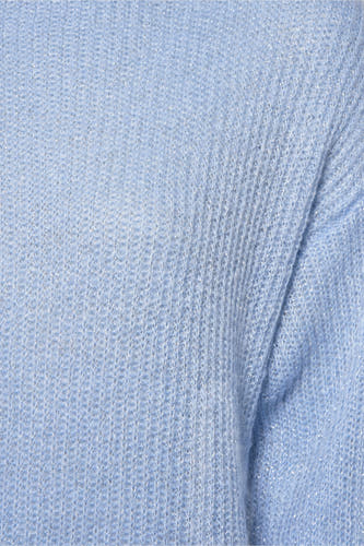 Trui met ronde hals Blauw - Terra di Siena