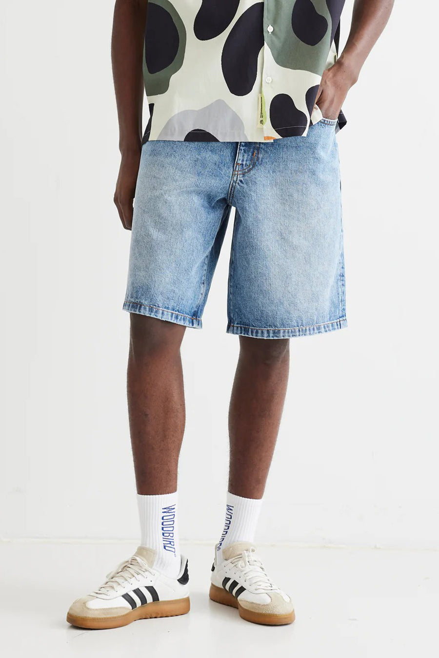 Jeansshort Denim - WOODBIRD