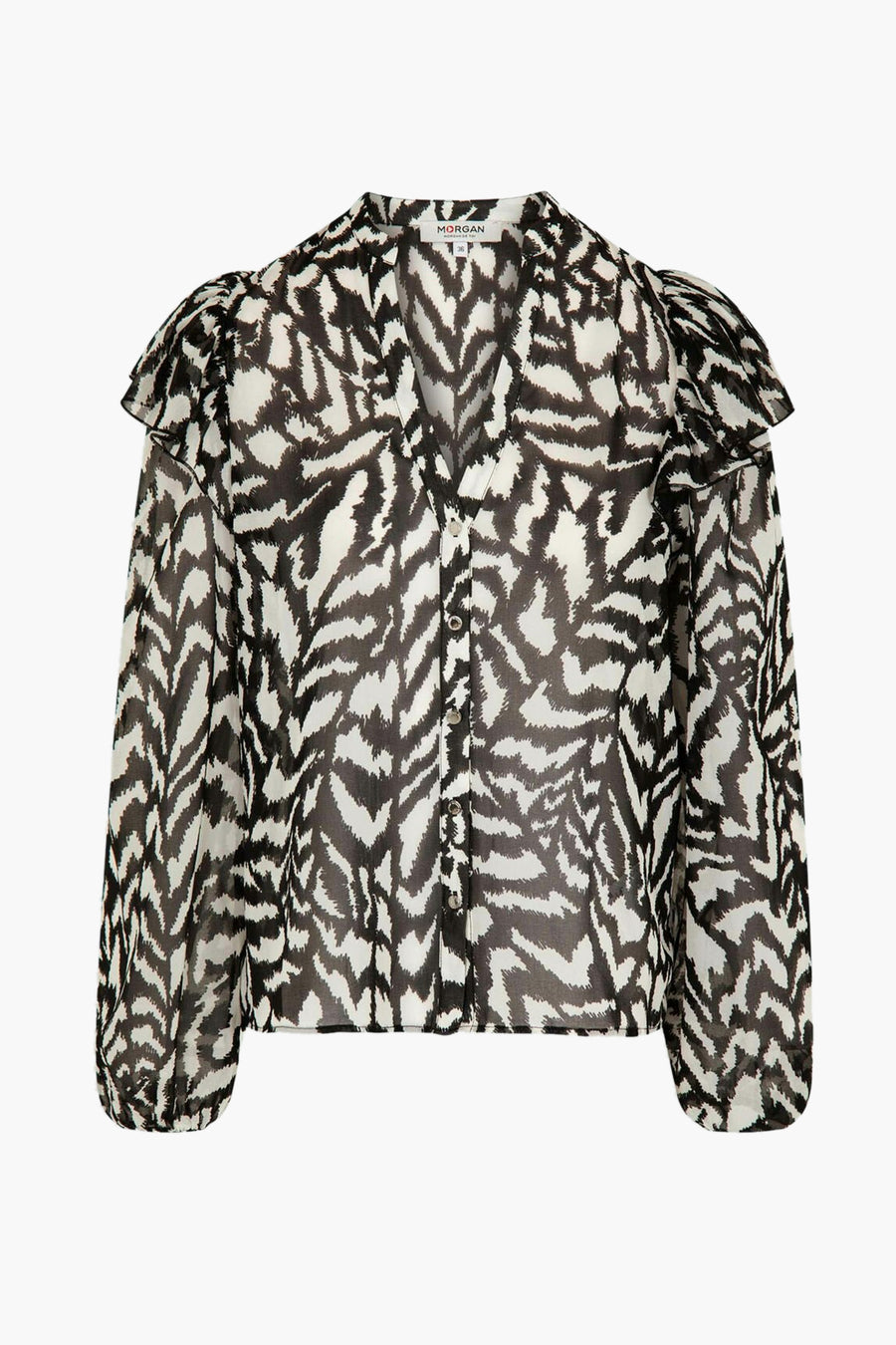 Hemd (lange mouwen) Zwart - Morgan De Toi
