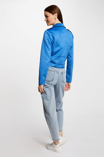 Korte jas Blauw - Morgan De Toi