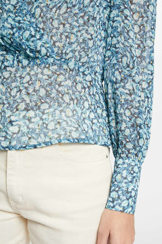 Blouse (lange mouwen) Blauw - Morgan De Toi